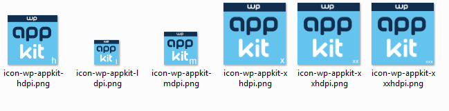 WP-AppKit Icons Example