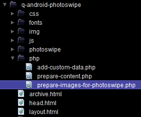 q-android-photoswipe-php